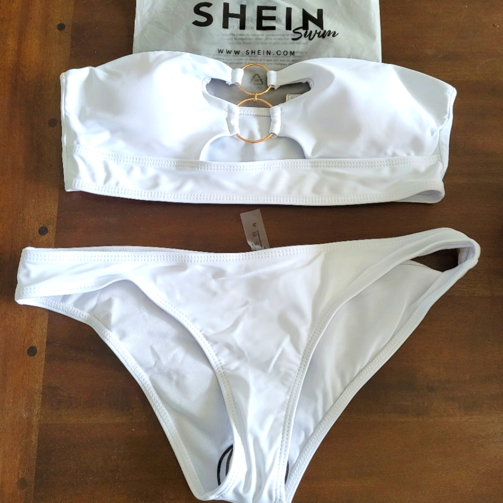 SHEIN White Bikini